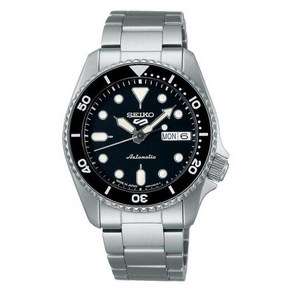 SEIKO 5 Spots 오토매틱 블랙 다이얼 38mm 시계 SRPK29 블랙. 다이버