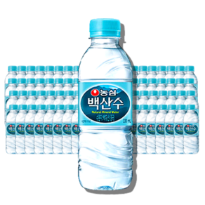 등산용 작은사이즈 안심 백산수 330미리 어린이 미니생수, 330ml, 80개