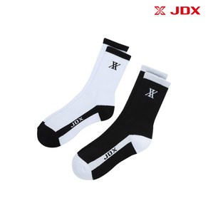 JDX 부산충무점 골프웨어 남성 장목 골프 양말 X2ASV1924, 화이트, 1개