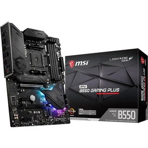 MSI 마더보드 MPG B550 GAMING PLUSATX [AMD B550 칩셋 탑재] Ryzen 5000 시리즈 프로세서 MB5873