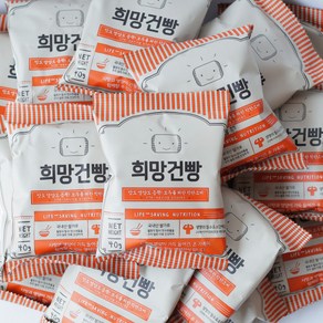 고소한 저칼로리 간식 단백질 프로틴 건빵 희망건빵, 40g, 30개