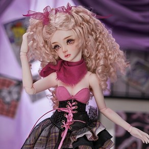 구체관절인형 풀세트 39.5cm 구관 여자 bjd/msd 만화 소녀 피규어 BB-25 40cm Poppy, 인형바디(메이크업 포함), 1개