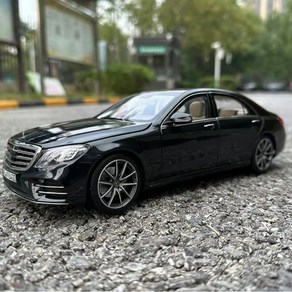 노레브 메르세데스 벤츠 S클래스 AMG Line 2021 W223 다이캐스트 1:18, 블랙, 1개