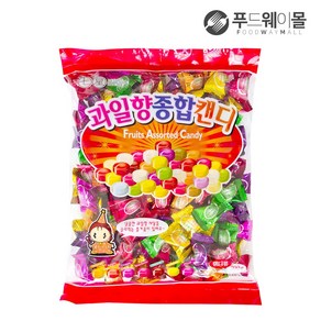 철성제과 과일향 종합캔디 700g, 1개