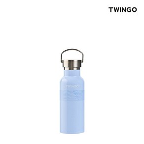 트윙고 듀얼 캡 보틀 500 보온병, 1개, 500ml, 파운드 블루