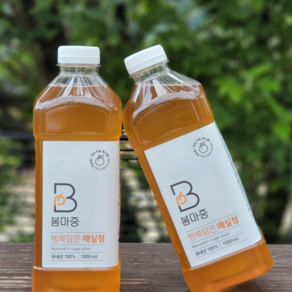 봄마중 하동 황매실액기스 매실원액 임산부매실액 1000ml