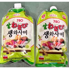 승진/아주존 생와사비 와사비 750, 750g, 2개
