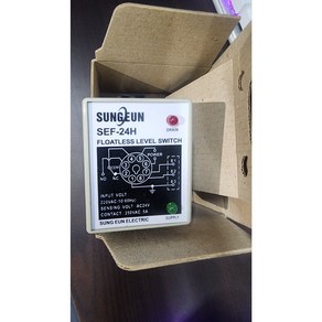 SUNG ENG ELECTRIC/성은전자-레벨콘트롤러-SEF-24H-고감도/레벨콘트롤러FLOATLESS SWITCH/LEVEL CONTROLLER