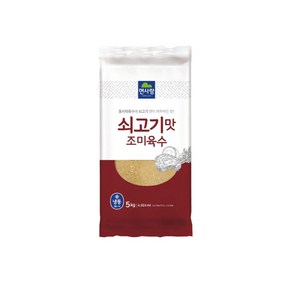 면사랑 냉면육수 쇠고기맛 조미 5kg 냉동 아이스박스무료, 1개