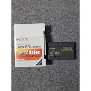 son 6mm tape 고화질 PHDVM-63DM/2 TAPE 1개 (HDV.DV 테이프 63분/DVCAM 테이프 41분-소니 dv 6mm 캠코더 카메라테이프)