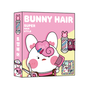 [소워니놀이터] 토깽 헤어 미용실 스퀴시북 DIY 만들기 세트 (손코팅지 양면테이프 투명테이프 포함), 기본구성+손코팅지(40장)+양면 테이프+투명 테이프, 1개
