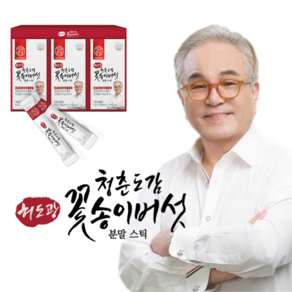 유수암더팜 허도광 청춘도감 꽃송이버섯 분말 스틱, 30개, 4g