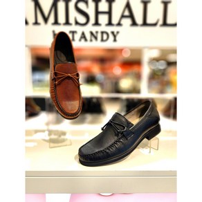 [TANDY] mishall by 남성 경량 쿠션감 좋은 데일리 리본장식 세미 정장로퍼 구두 q32w10a54s