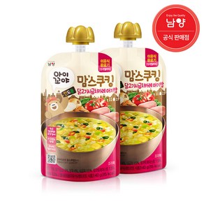 아이꼬야 완료기 맘스쿠킹 이유식 15개월부터 닭고기시금치카레 아기밥, 2개, 140g