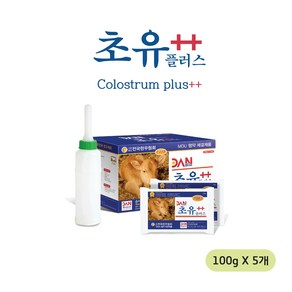 초유플러스 (Colostum Plus) (100g) 송아지 설사약, 100g, 5개