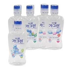 어린이 가그린 혼합 380ml 5개+가그린100ml