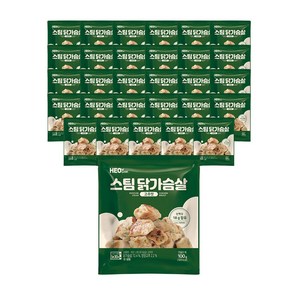 허닭 스팀 닭가슴살 고추맛 100g