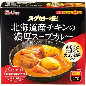 일본카레 House Soup Cuy 360G 4팩 세트 Medium Spicy, 4개