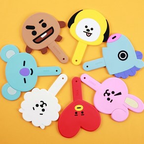 라인프렌즈 LINEFRIENDS BT21 실리콘손거울, 1개, 망