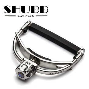 Shubb - Fine Tune Capo Silve / 스틸 스트링 카포 (F1), 1개