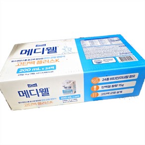 MEDIWELL 메디웰 고단백 플러스 K, 200ml, 200ml, 24개