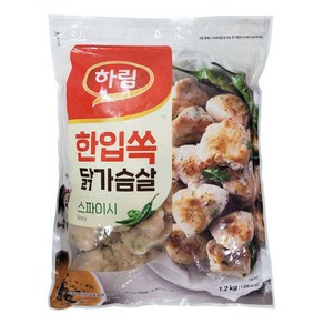 아이스박스 발송 하림자연실록 스파이시닭가슴살 1.2KG 코스트코, 1개