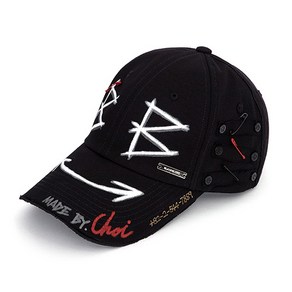 블랙블론드 BBD Double Face Plate Logo Cap (Black)