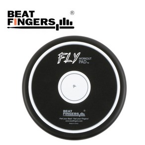 BEAT FINGERS 8인치 FLY 워크아웃 드럼 연습패드 단면 BF-PP8FLY, 1개