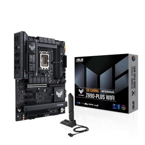 ASUS TUF GAMING Z890-PLUS WIFI intel Coe Ulta Pocessos (seies 2) LGA 1851 Z890 DDR5 ATX 대응, 상세페이지 참조