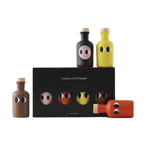 이야이야앤프렌즈 엑스트라버진 올리브오일 미니 4종 세트, 1세트, 200ml