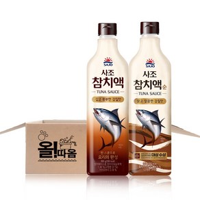 올따옴 사조 (참치액 900g+참치액순 900g) 1세트, 900g, 1개