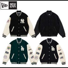 2024 F/W 뉴에라 야구점퍼 MLB V-JKT 남녀공용 바시티 재킷