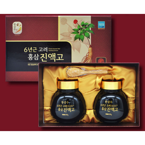 국산 6년근 홍삼진액 1kg(500g X 2병) 액기스 명절 선물용, 500g, 2개