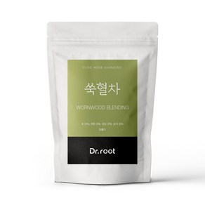 닥터루트 쑥청혈차 삼각티백 100T, 1.2g, 100개입, 1개