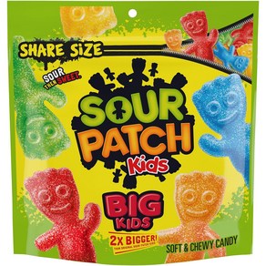 SOUR PATCH KIDS 빅 키즈 소프트 & 츄이 캔디 쉐어 사이즈 12온스