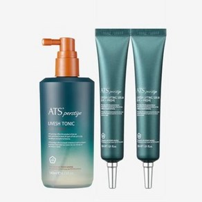 ATS 퍼스티지 리버시 토닉+탄력세럼 140ml+60ml 두피케어 모근강화 탈모케어, 1세트