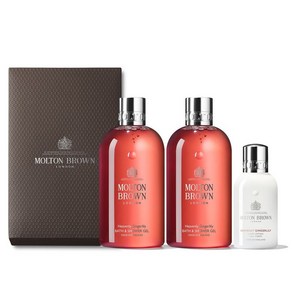 몰튼브라운 배쓰 샤워 젤 300ml 듀오 세트 향 10종 중 +바디로션 100ml 용량 증정, 헤븐리 진저릴리