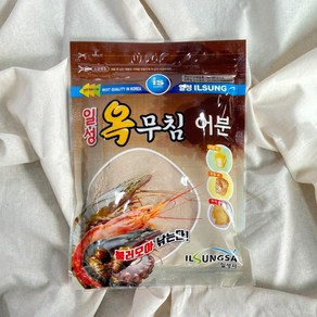 [유천낚시] 일성 옥무침 어분 글루텐 민물 붕어 떡밥, 딸기, 1개