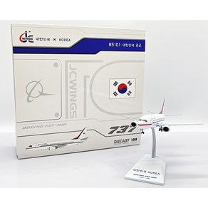 비행기모형 대통령 전용기모형 대통령 총리전용 2호기 Republic of Korea Air Force B737-300 Reg: 85101 With Stand[1/200]