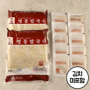 농가살리기 명동 칼국수 10인분 세트, 1박스, 2kg