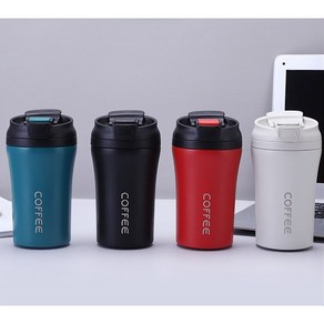 투웨이 오토 텀블러 400ml, 블랙400ml