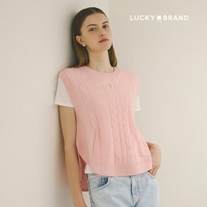 [Lucky Band]럭키브랜드 24SS 울 100 케이블 베스트 1종