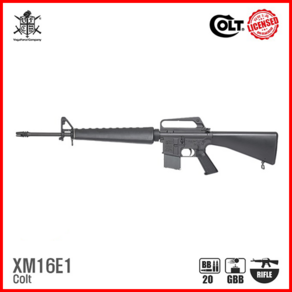 VFC Colt XM16E1 V3 GBB BK 블로우백 가스건, 미포함-미교환, 1개