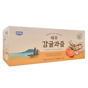 코스트코 DORLY 제주 감귤 과즐 660G 달콤 바삭 한국간식, 1개