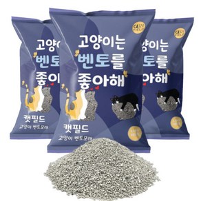 캣필드 고양이 벤토모래 베이비파우더향 6.5kg*3개1박스 대용량