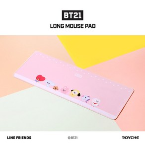 BT21 마우스 패드 베이비 장패드, 1개, BT21 베이비 데스크 장패드