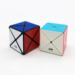 치이 엑스큐브 디노큐브 QiYi X Dino Cube 루빅스 퍼즐, 스티커리스(Stickeless), 1개