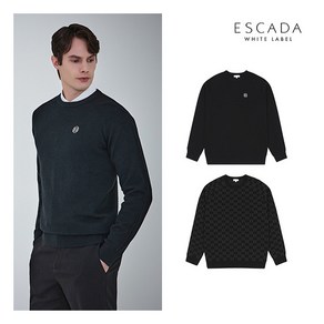 [에스까다] ★O ESCADA 24FW 남성 라운드 니트