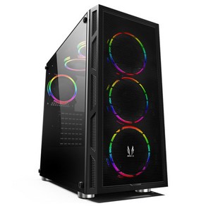 3RSYS J700 RGB 미들 타워 PC 케이스, 단품