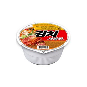 농심 김치사발면 86g